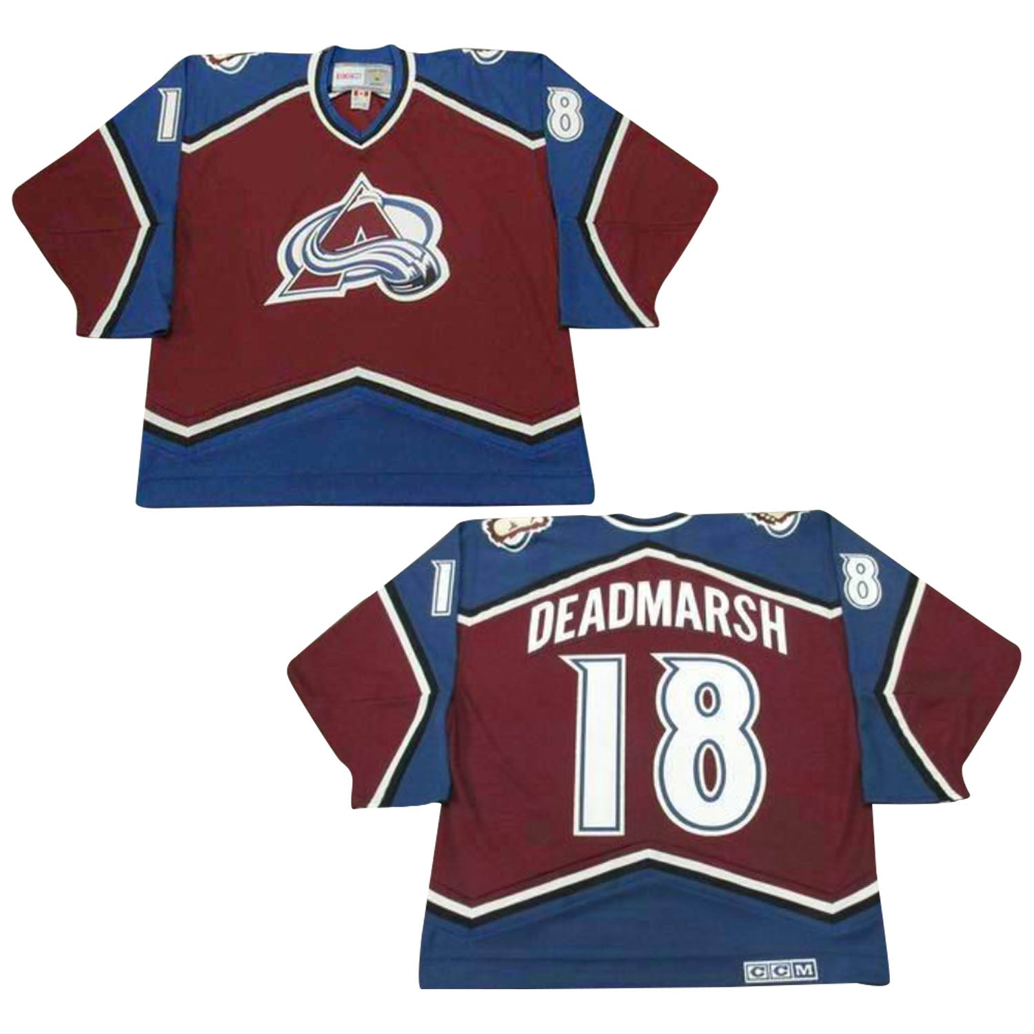 Adam Deadmarsh Colorado Avalanche 18 Jersey