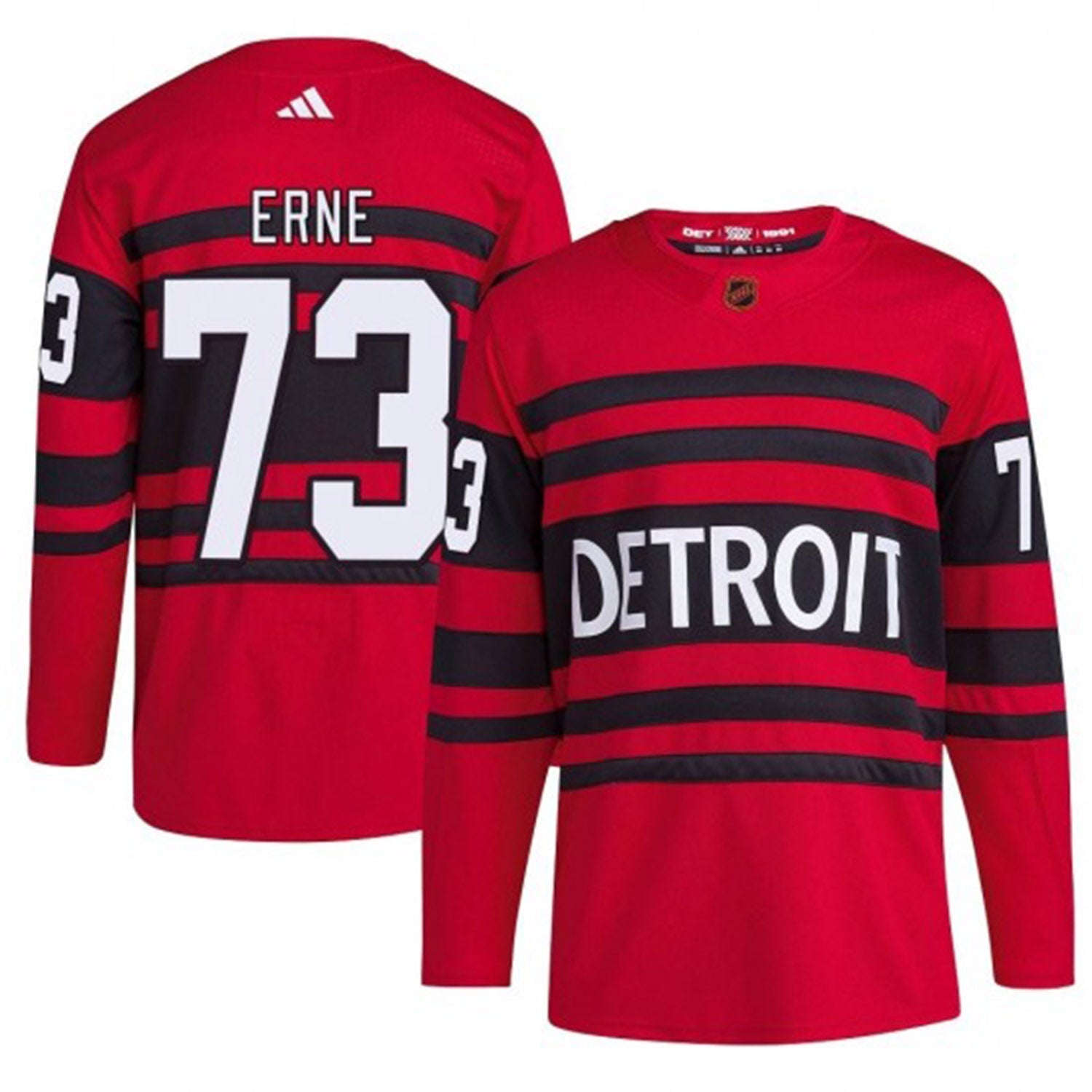 Adam Erne Detroit Red Wings 73 Jersey