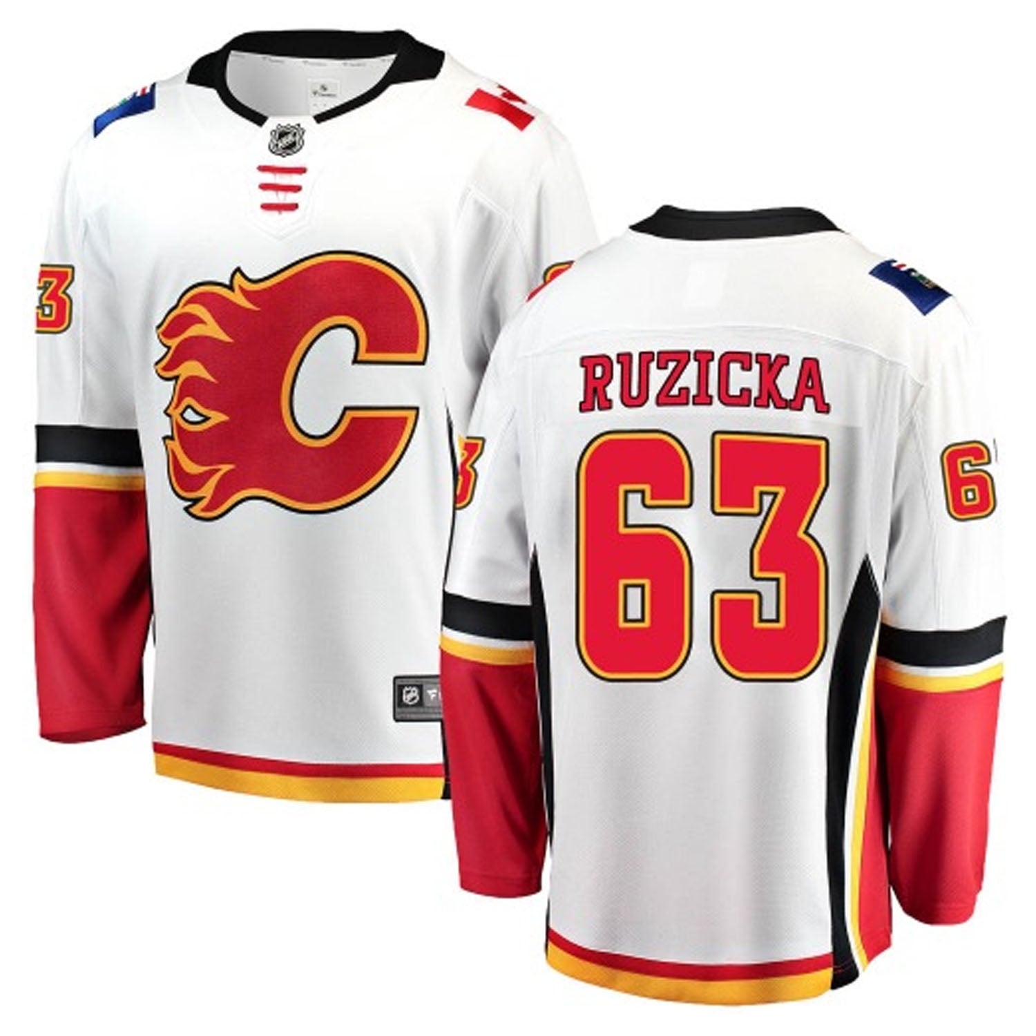 Adam Ruzicka Calgary Flames 63 Jersey