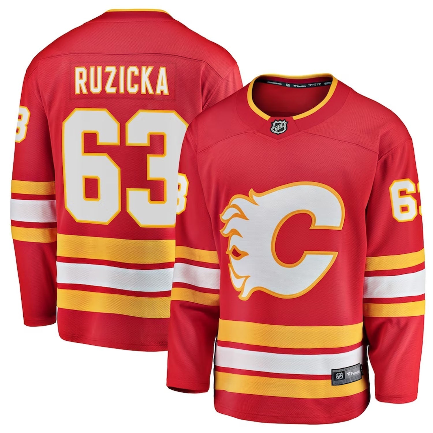 Adam Ruzicka Calgary Flames 63 Jersey
