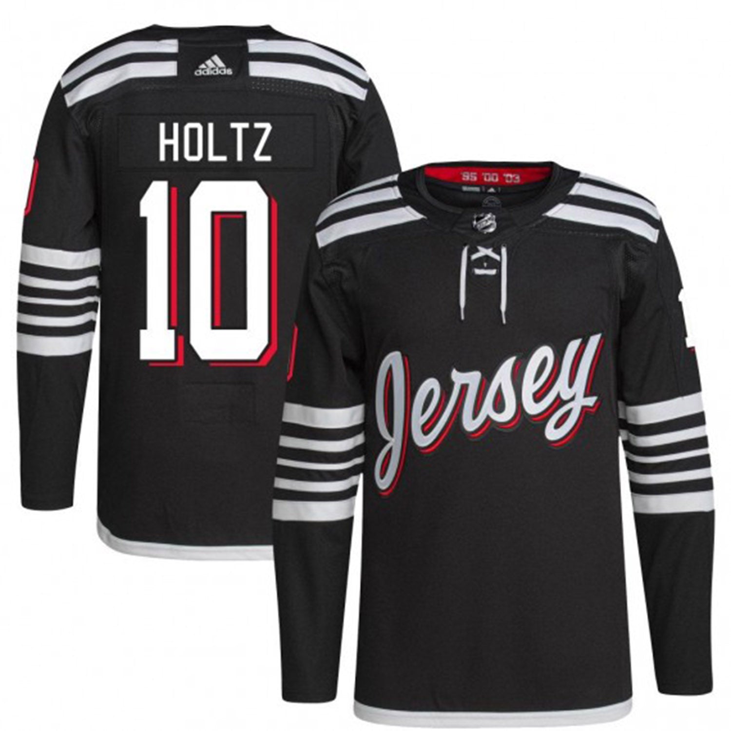 Alexander Holtz New Jersey Devils 10 Jersey