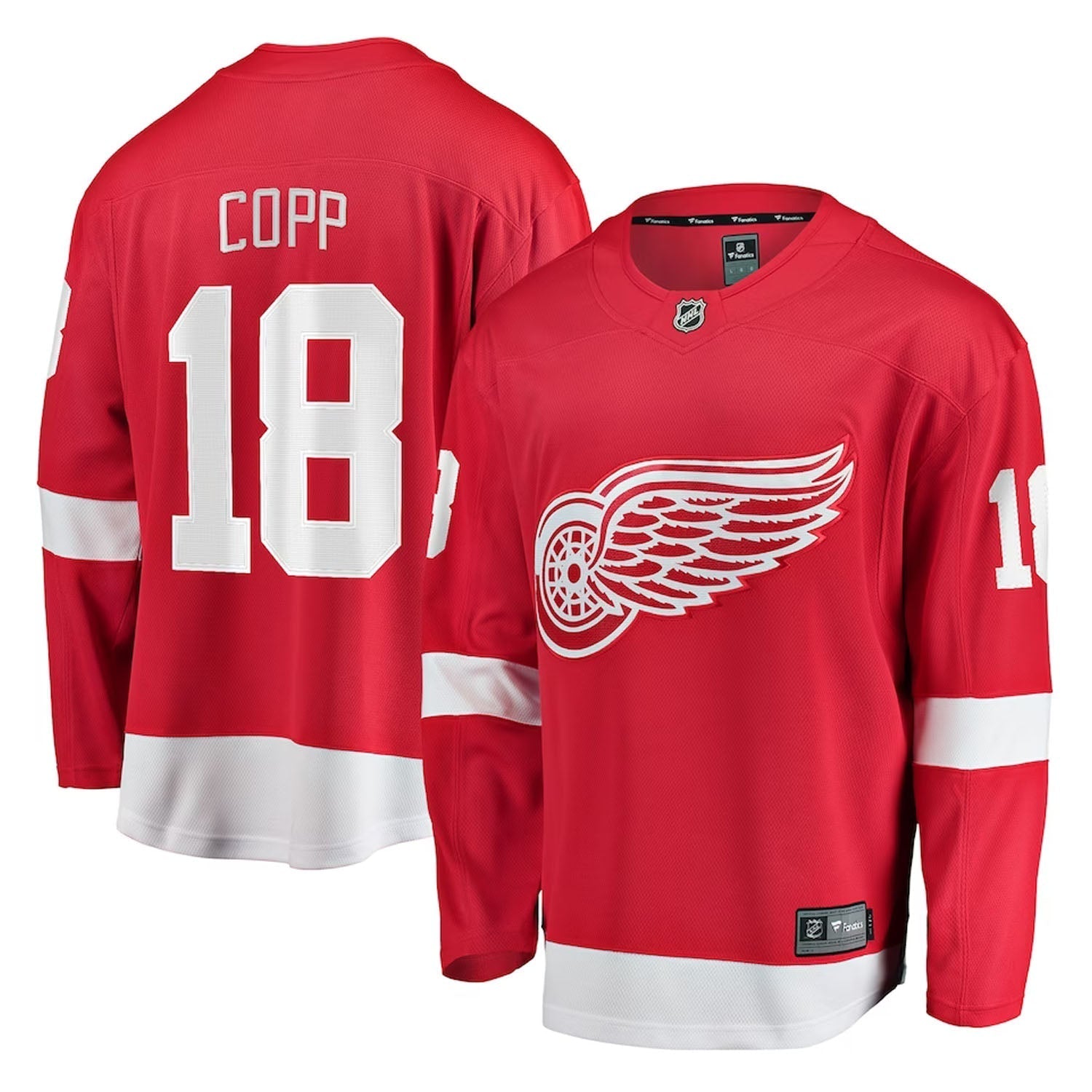 Andrew Copp Detroit Red Wings 18 Jersey