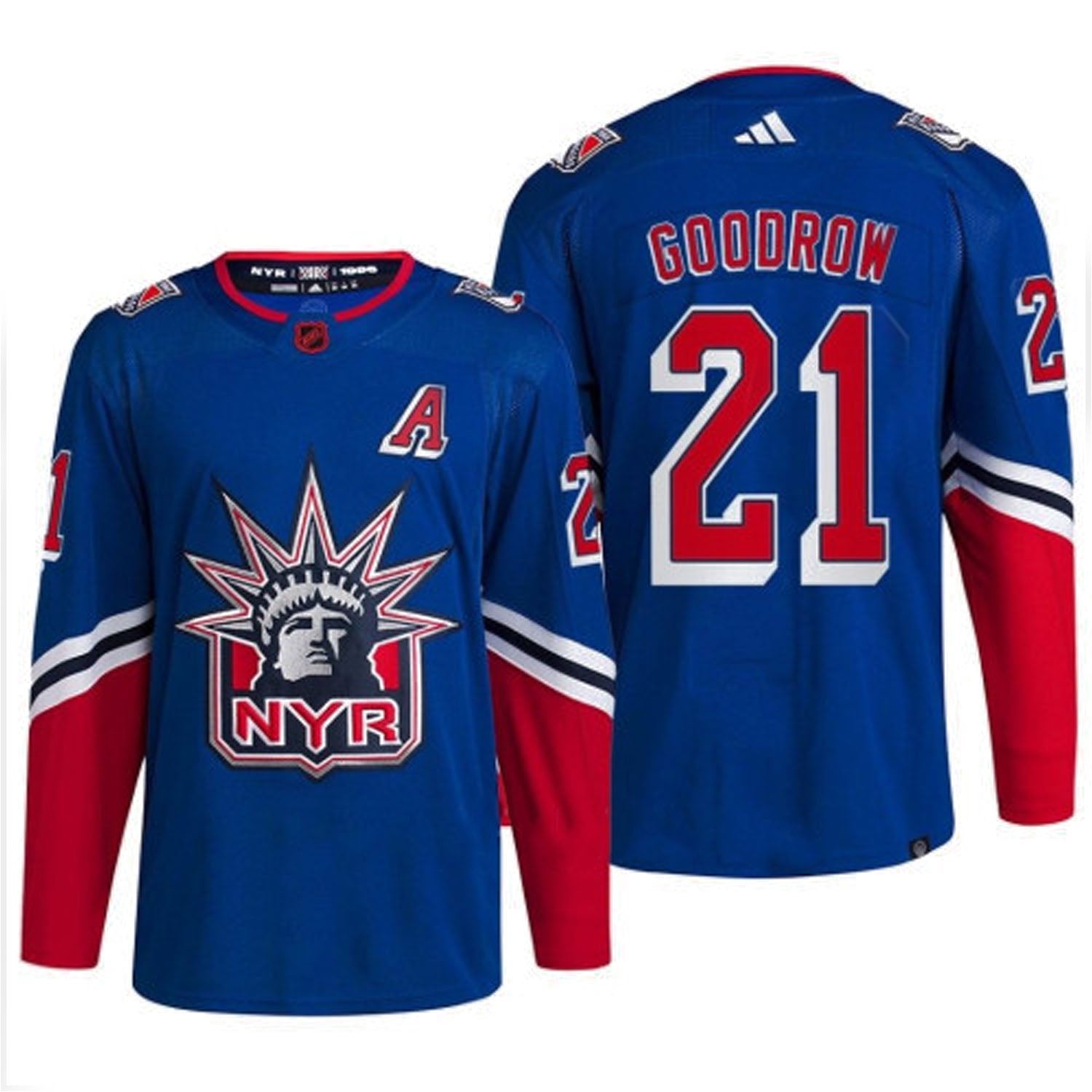 Barclay Goodrow New York Rangers 21 Jersey