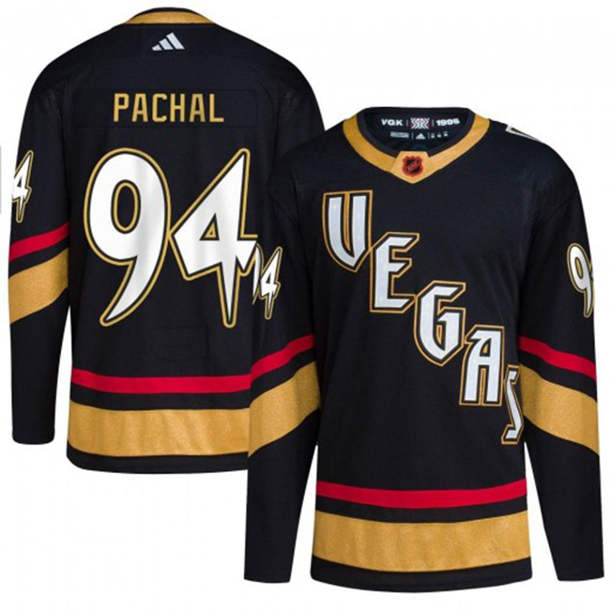 Brayden Pachal Vegas Golden Knights 94 Jersey