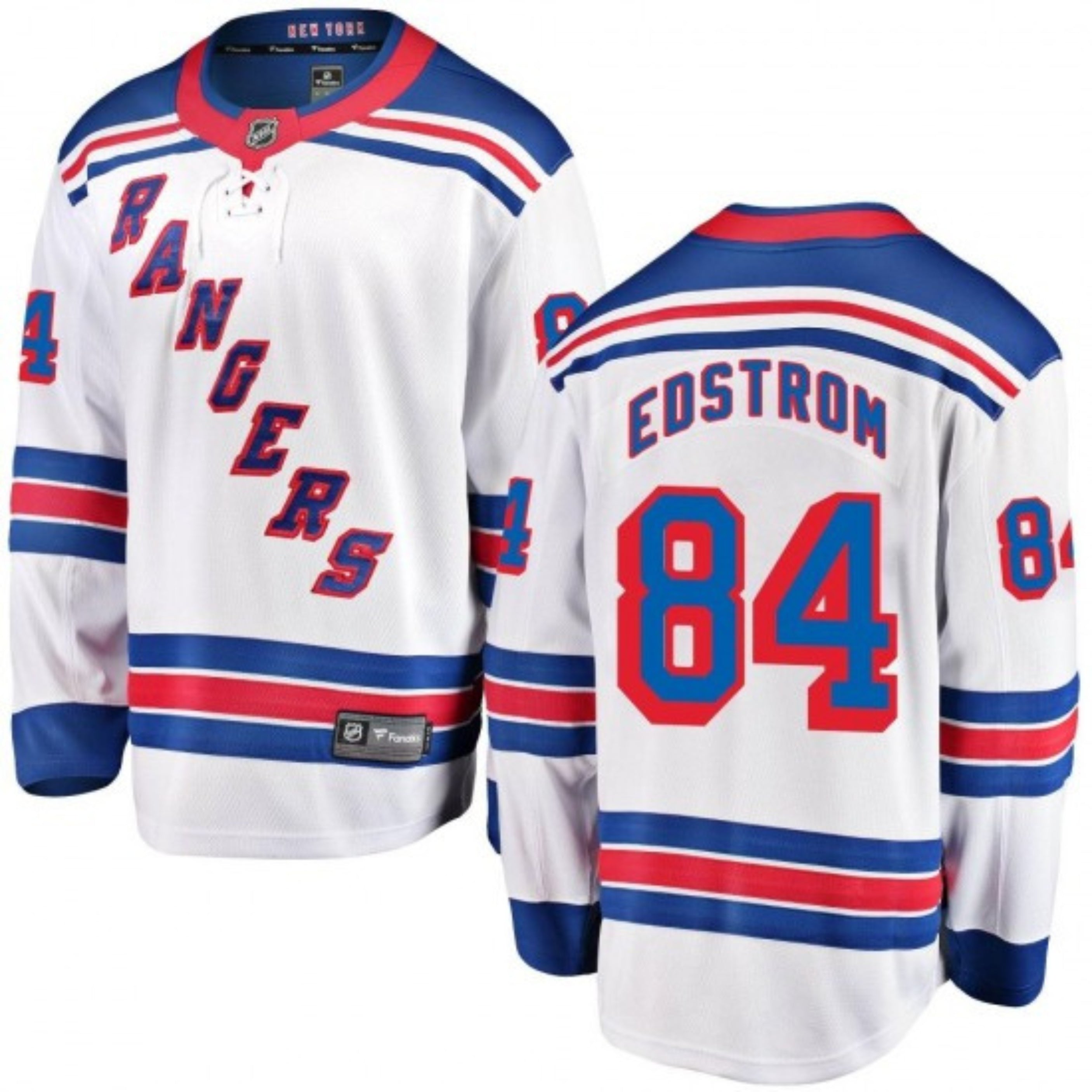 Adam Edstrom New York Rangers 84 Jersey