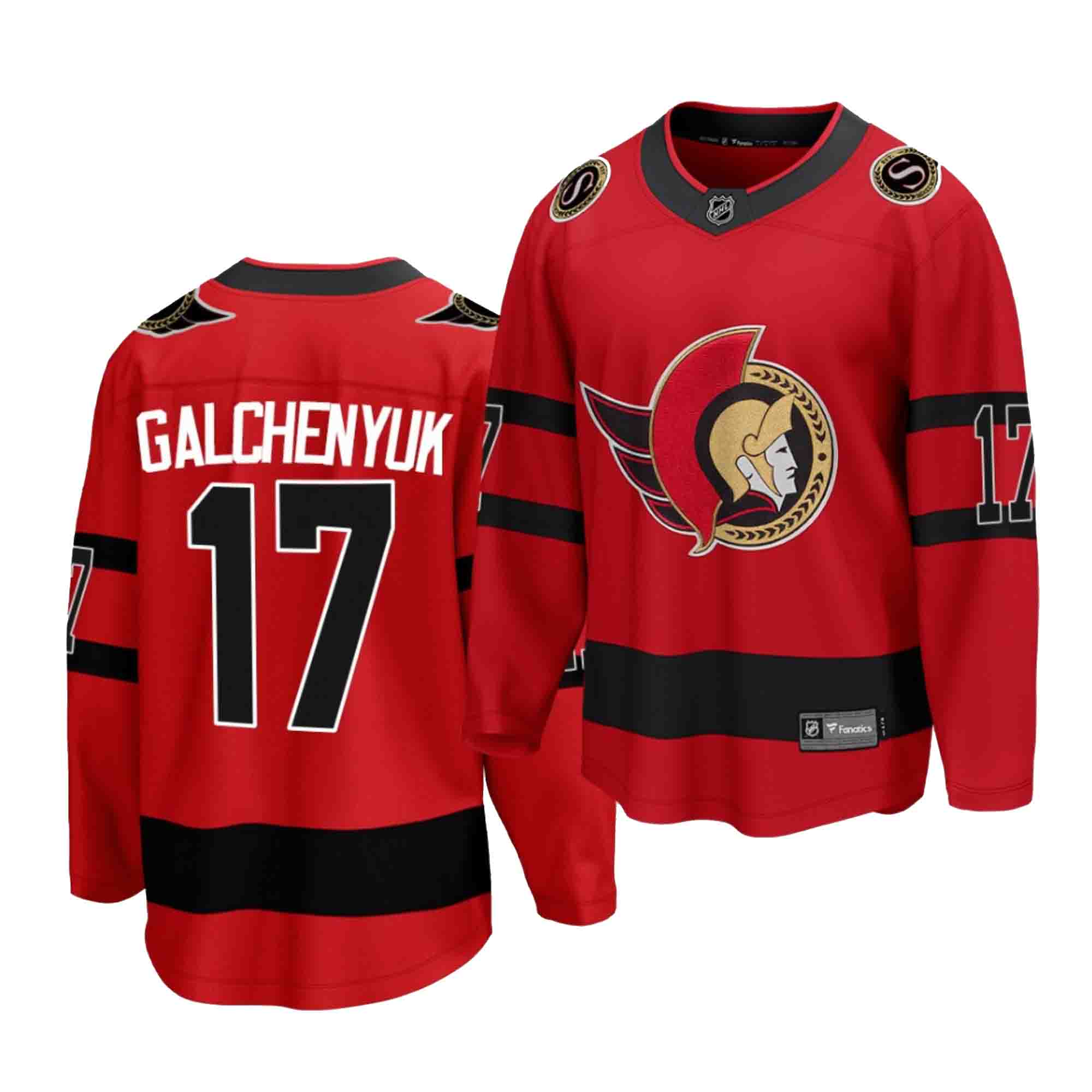 Alex Galchenyuk Ottawa Senators 17 Jersey