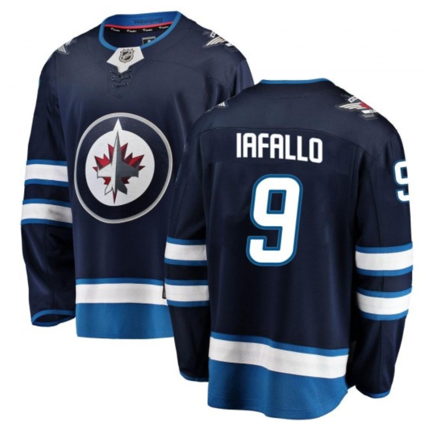 Alex Iafallo Winnipeg Jets 9 Jersey