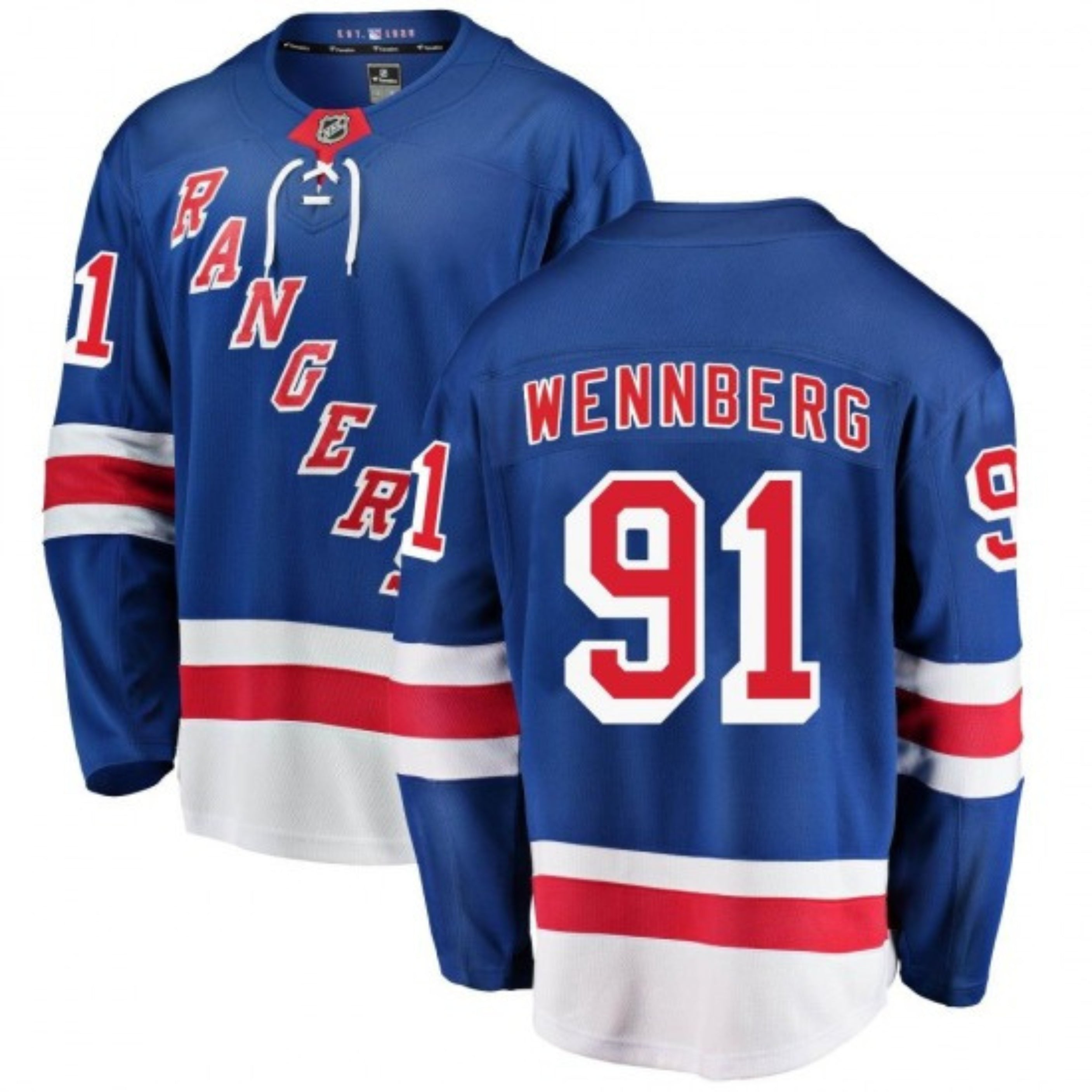 Alex Wennberg New York Rangers 91 Jersey