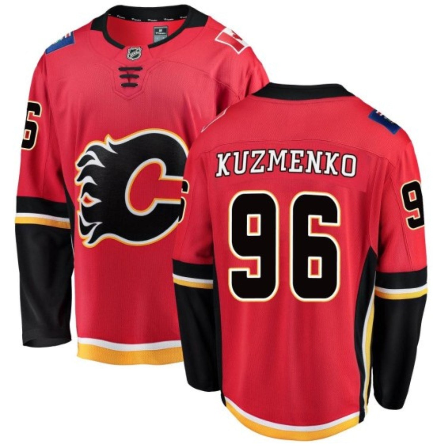 Andrei Kuzmenko Calgary Flames 96 Jersey