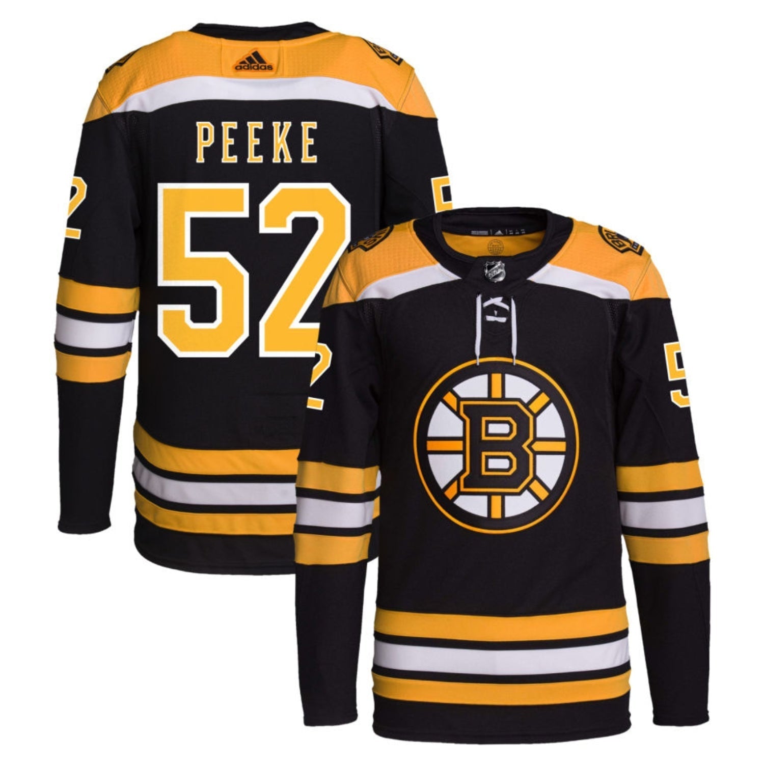 Andrew Peeke Bostin Bruins 52  Jersey