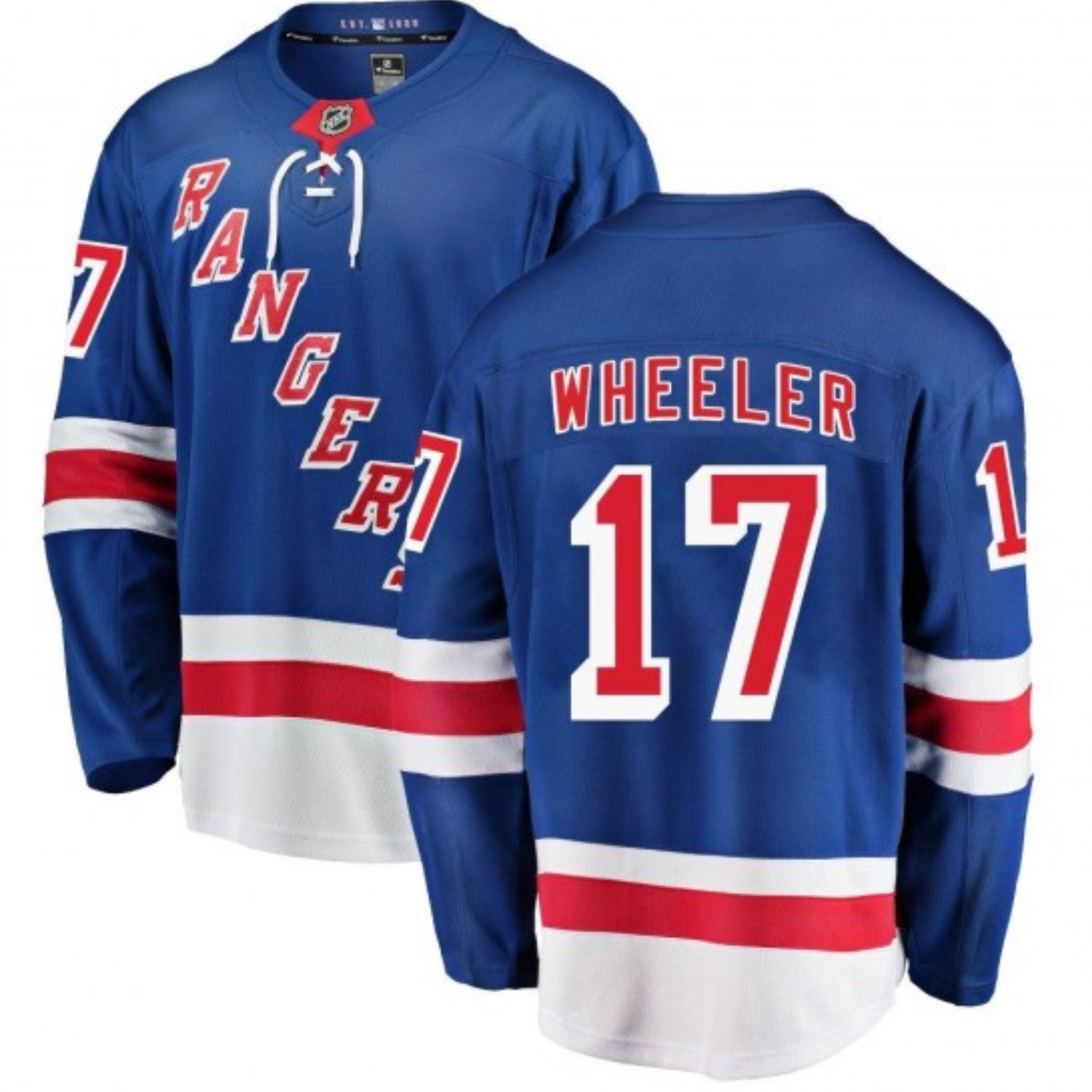 Blake Wheeler New York Rangers 17 Jersey