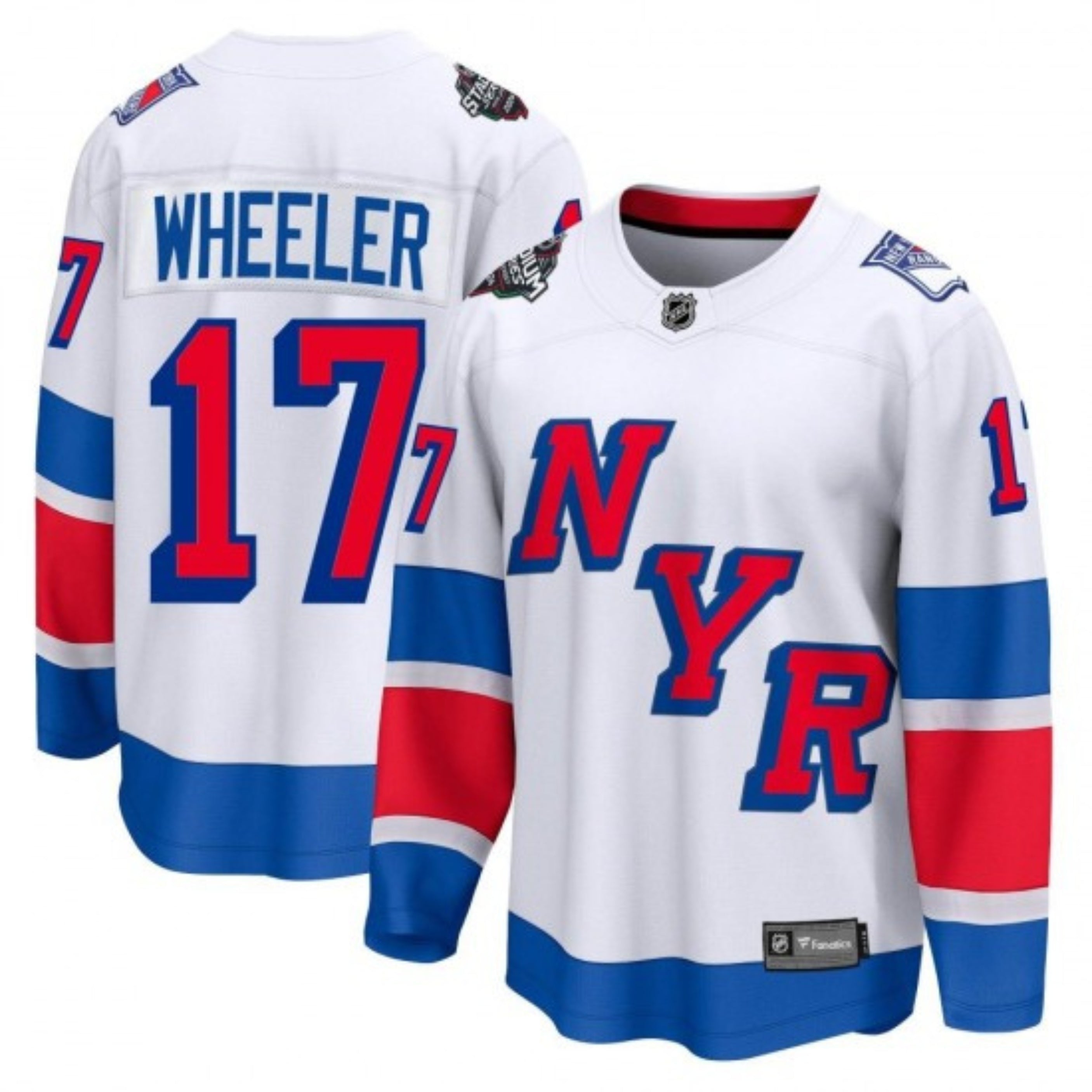 Blake Wheeler New York Rangers 17 Jersey