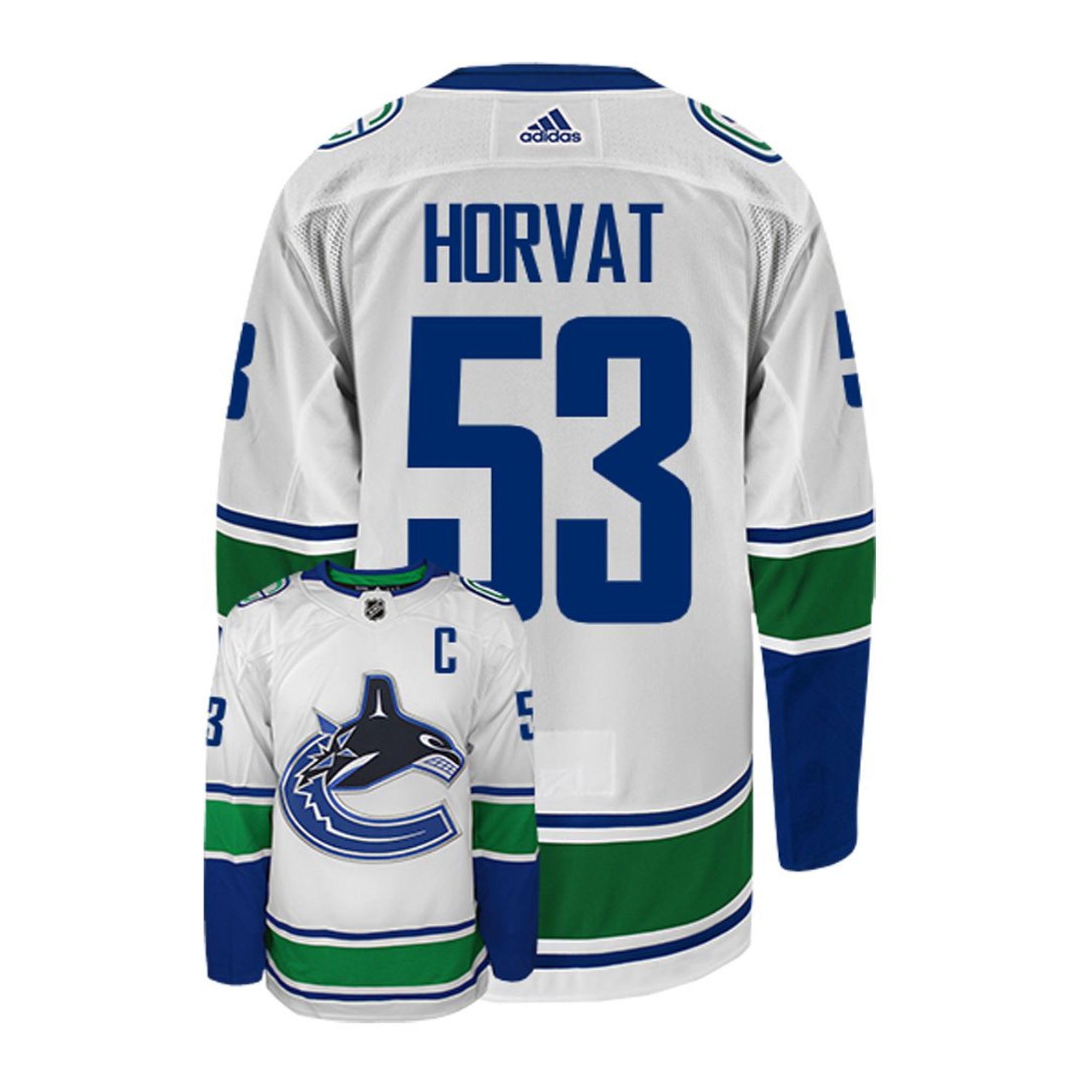 Bo Horvat Vancouver Canucks 53 Jersey