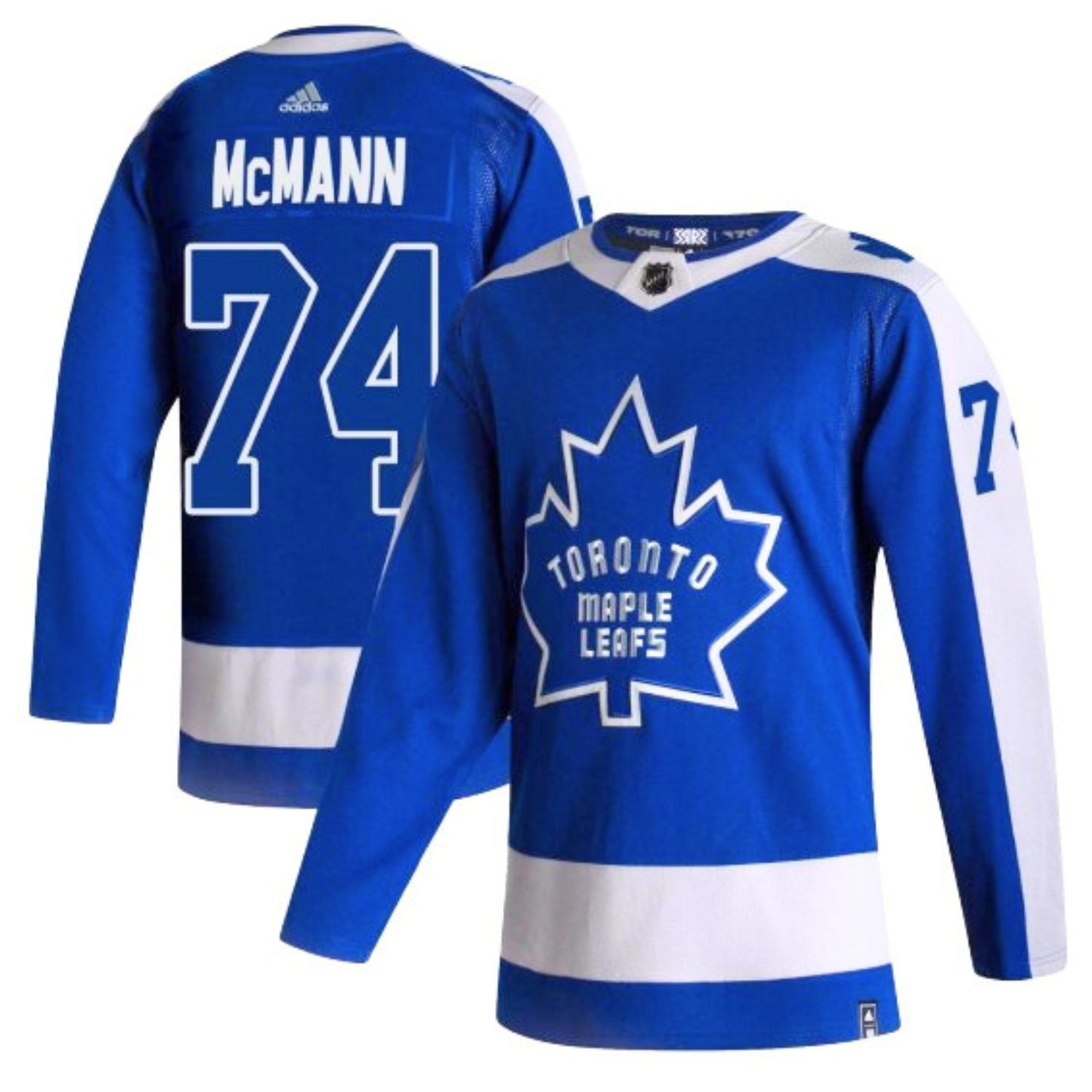 Bobby McMann Toronto Maple Leafs 74 Jersey