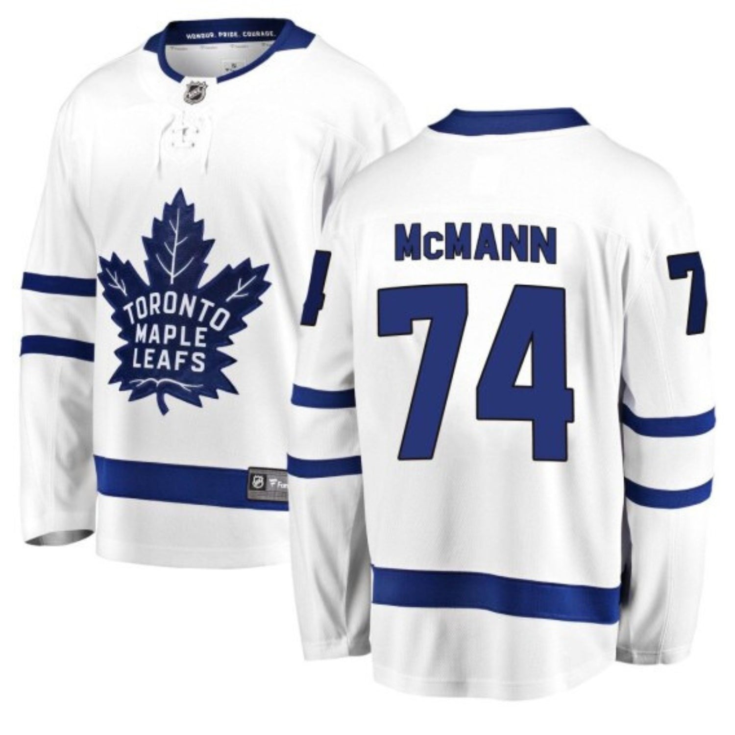 Bobby McMann Toronto Maple Leafs 74 Jersey