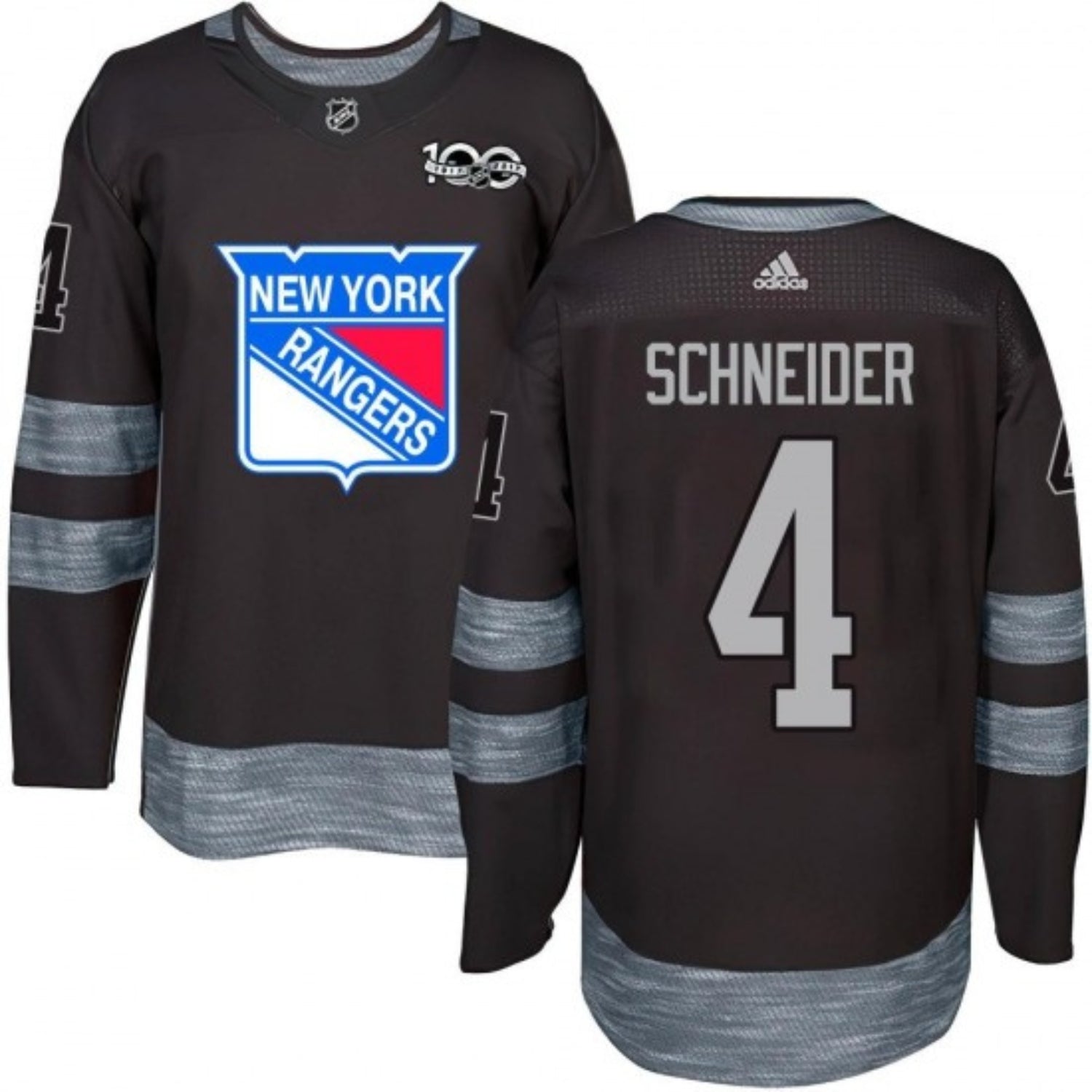 Braden Schneider New York Rangers 4 Jersey