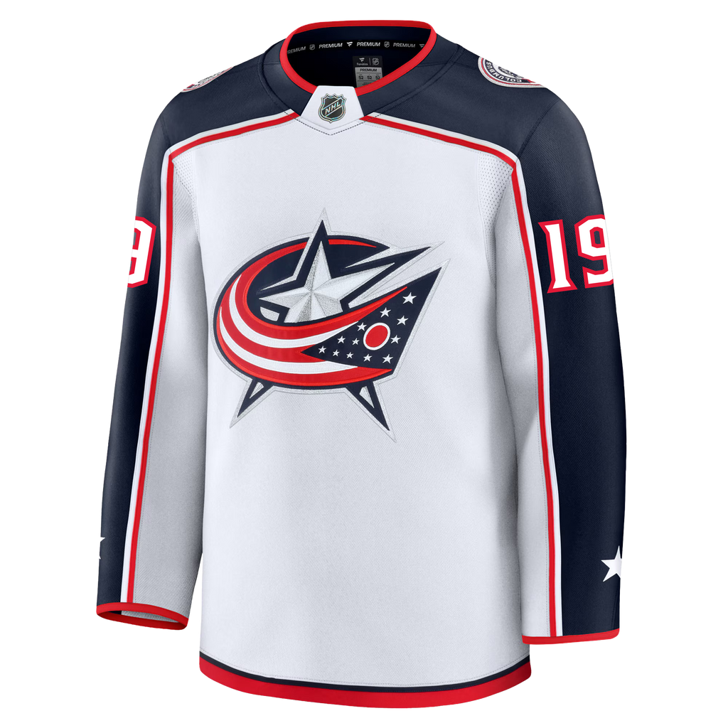 Adam Fantilli Columbus Blue Jackets Fanatics Premium Away Jersey