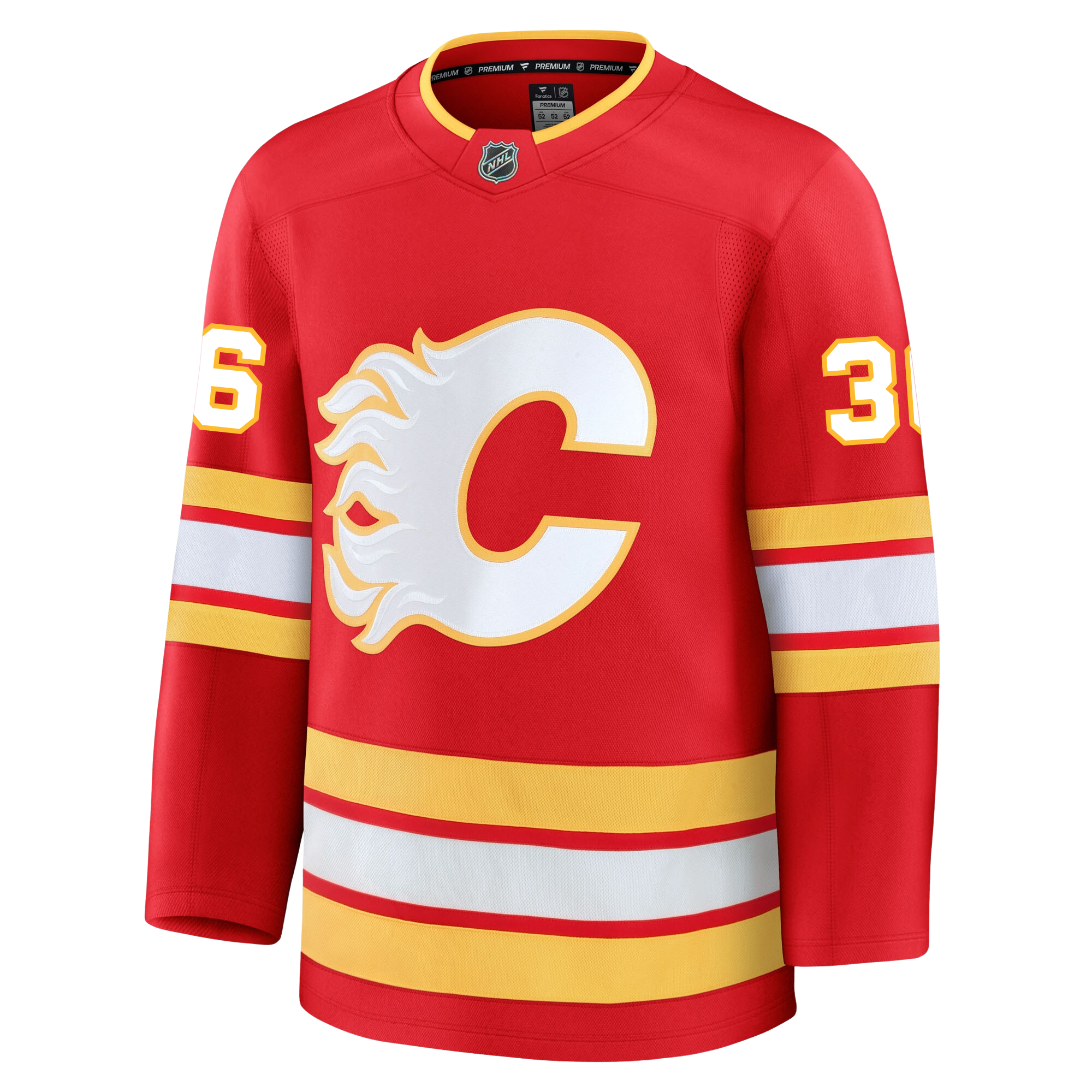 Aydar Suniev Calgary Flames Fanatics Premium Home Jersey