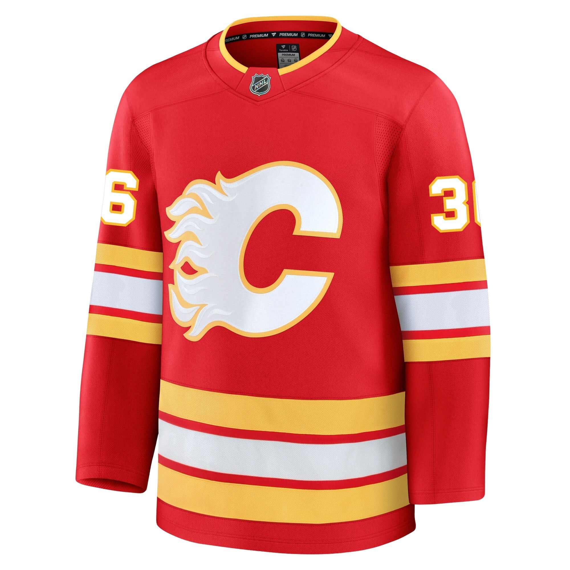 Aydar Suniev Calgary Flames Fanatics Premium Home Jersey