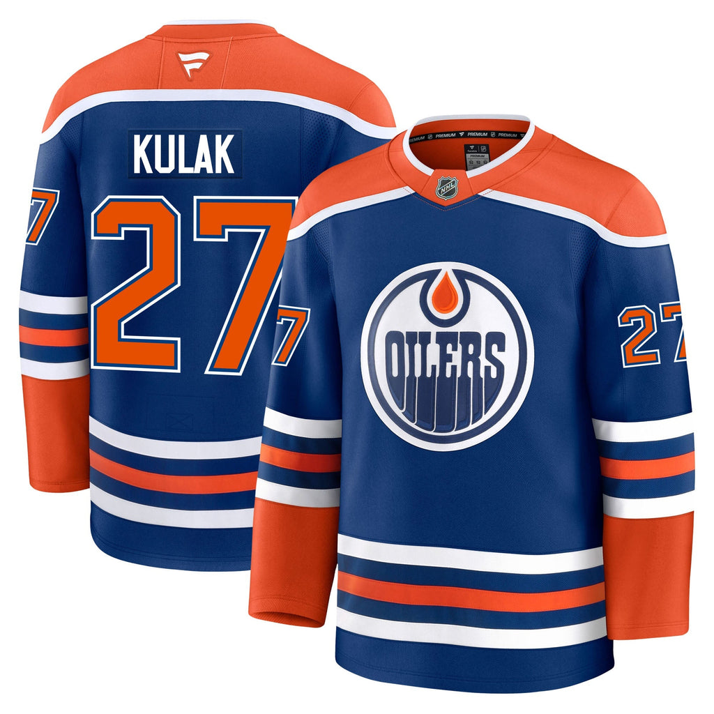 Brett Kulak Edmonton Oilers Fanatics Premium Home Jersey