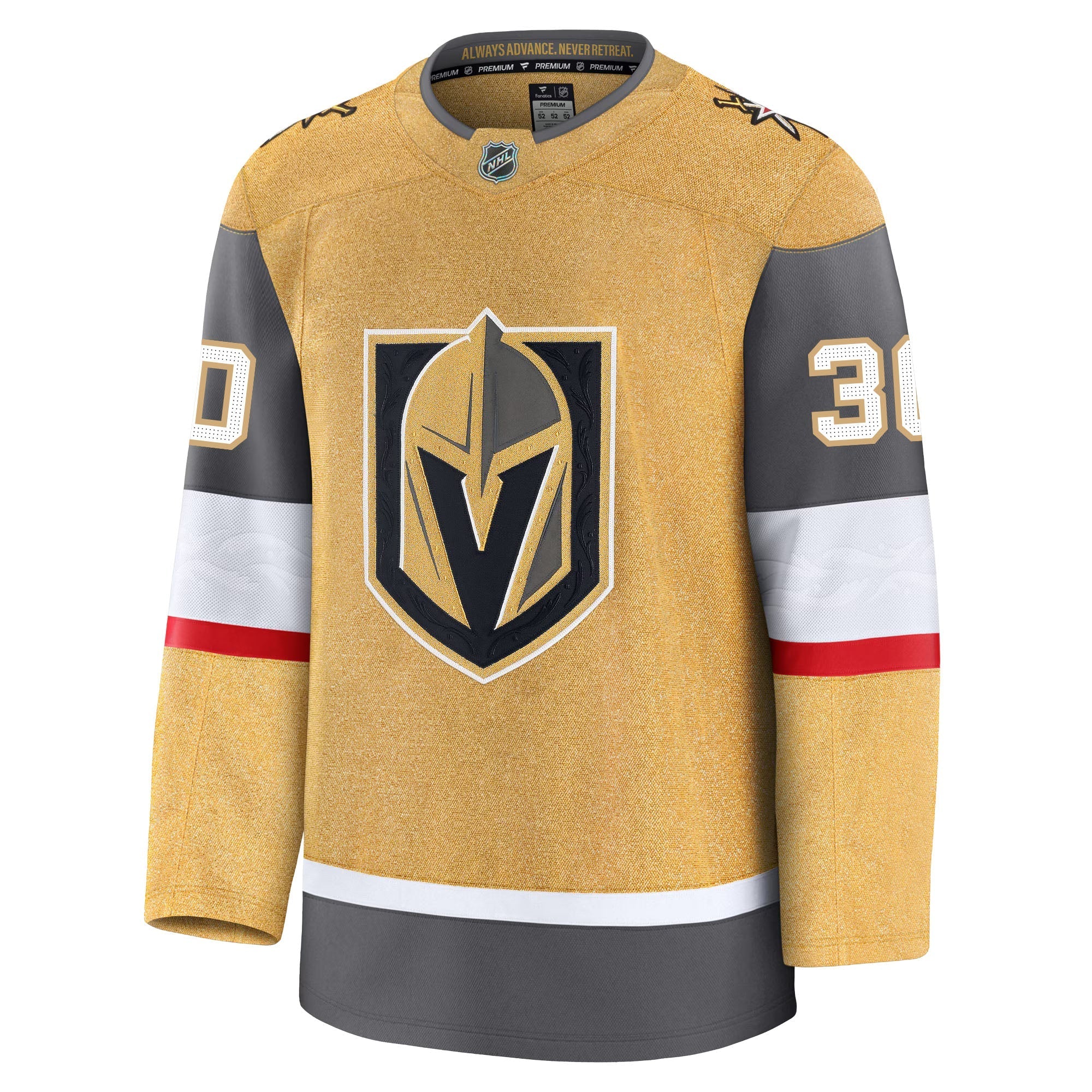 Carl Lindbom Vegas Golden Knights Fanatics Premium Home Jersey