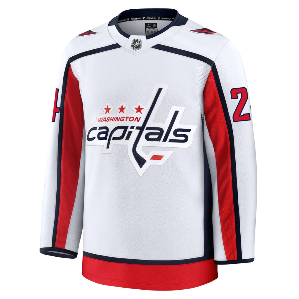 Connor Mcmichael Washington Capitals Fanatics Premium Away Jersey