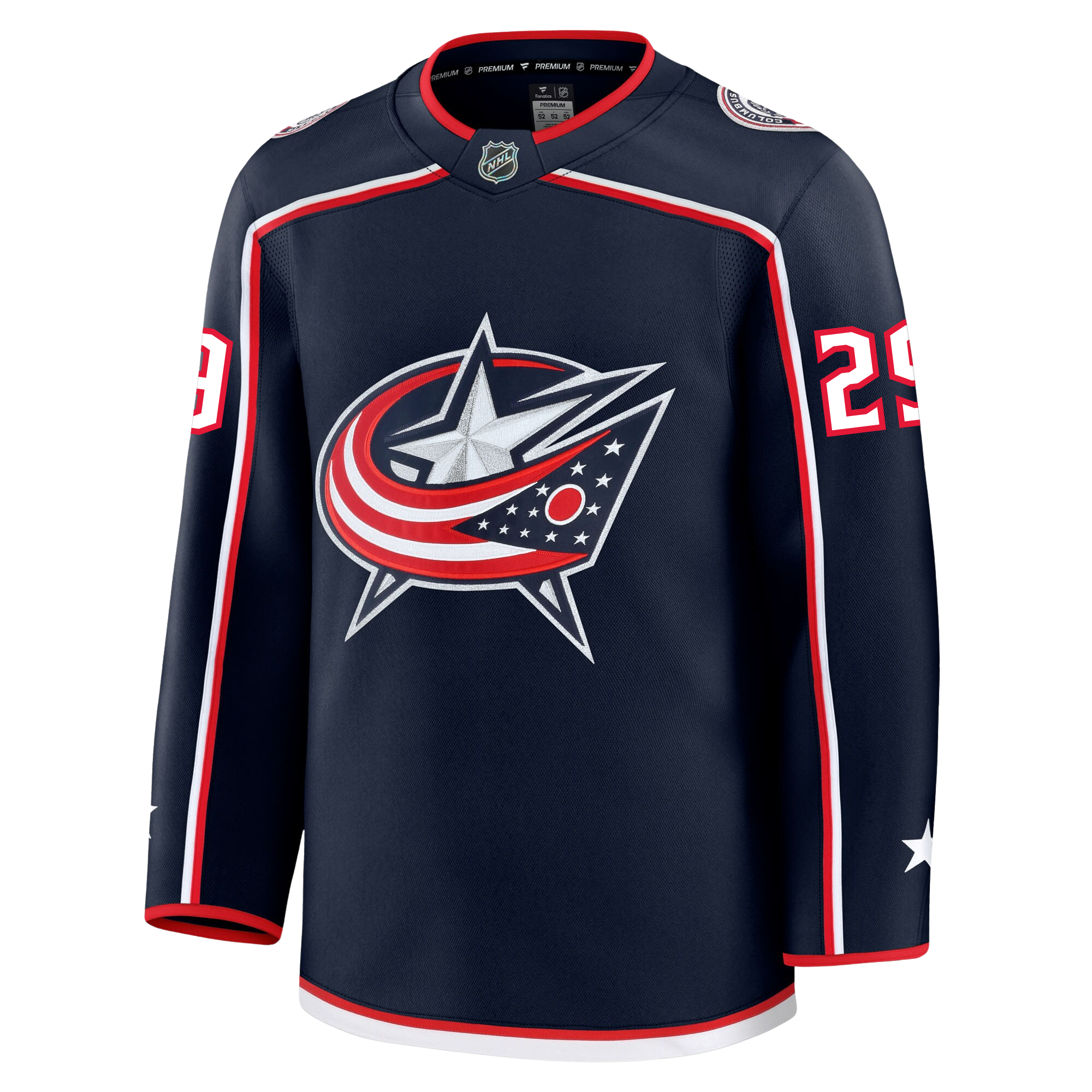 Jack Williams Columbus Blue Jackets Fanatics Premium Home Jersey