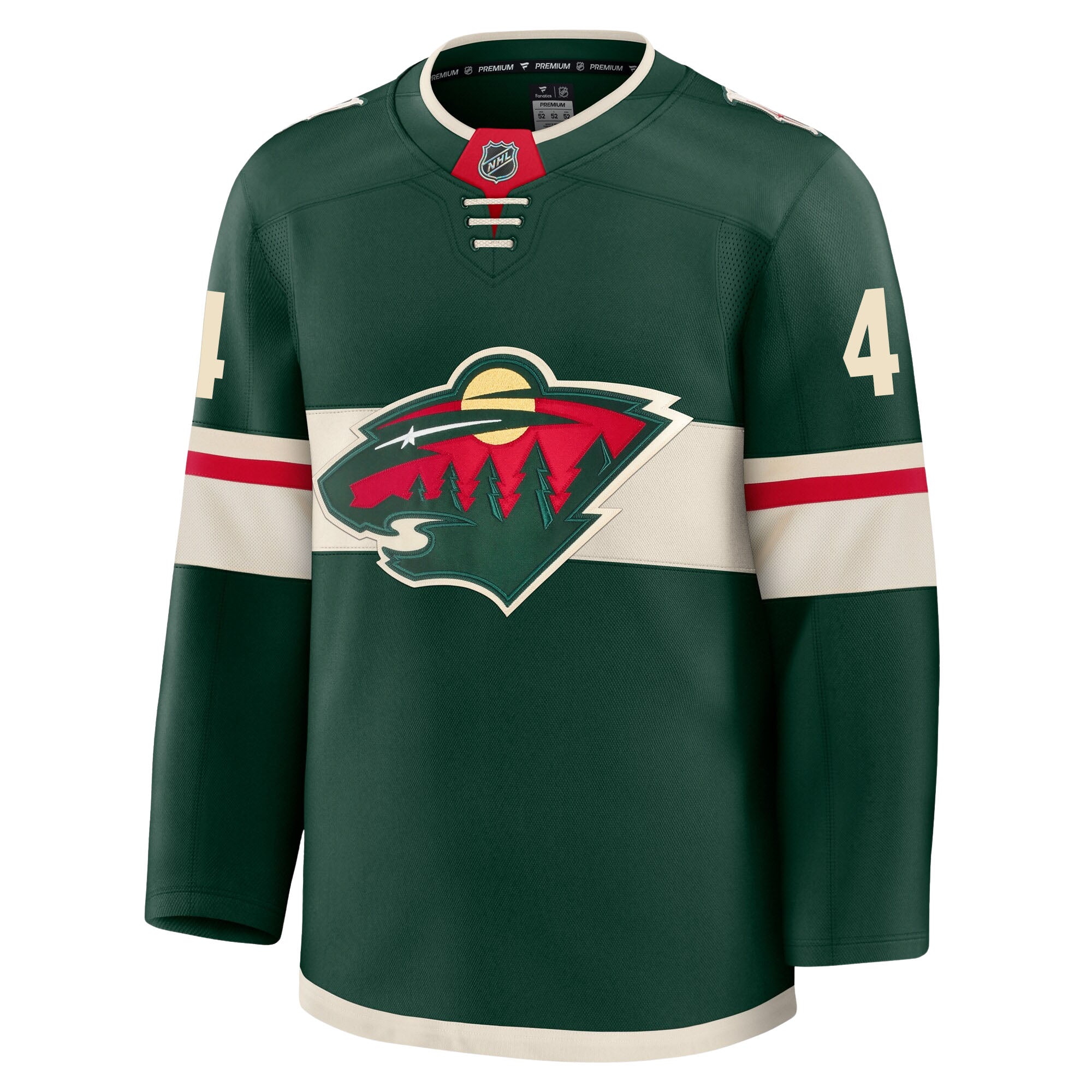 Jon Merrill Minnesota Wild Fanatics Premium Home Jersey