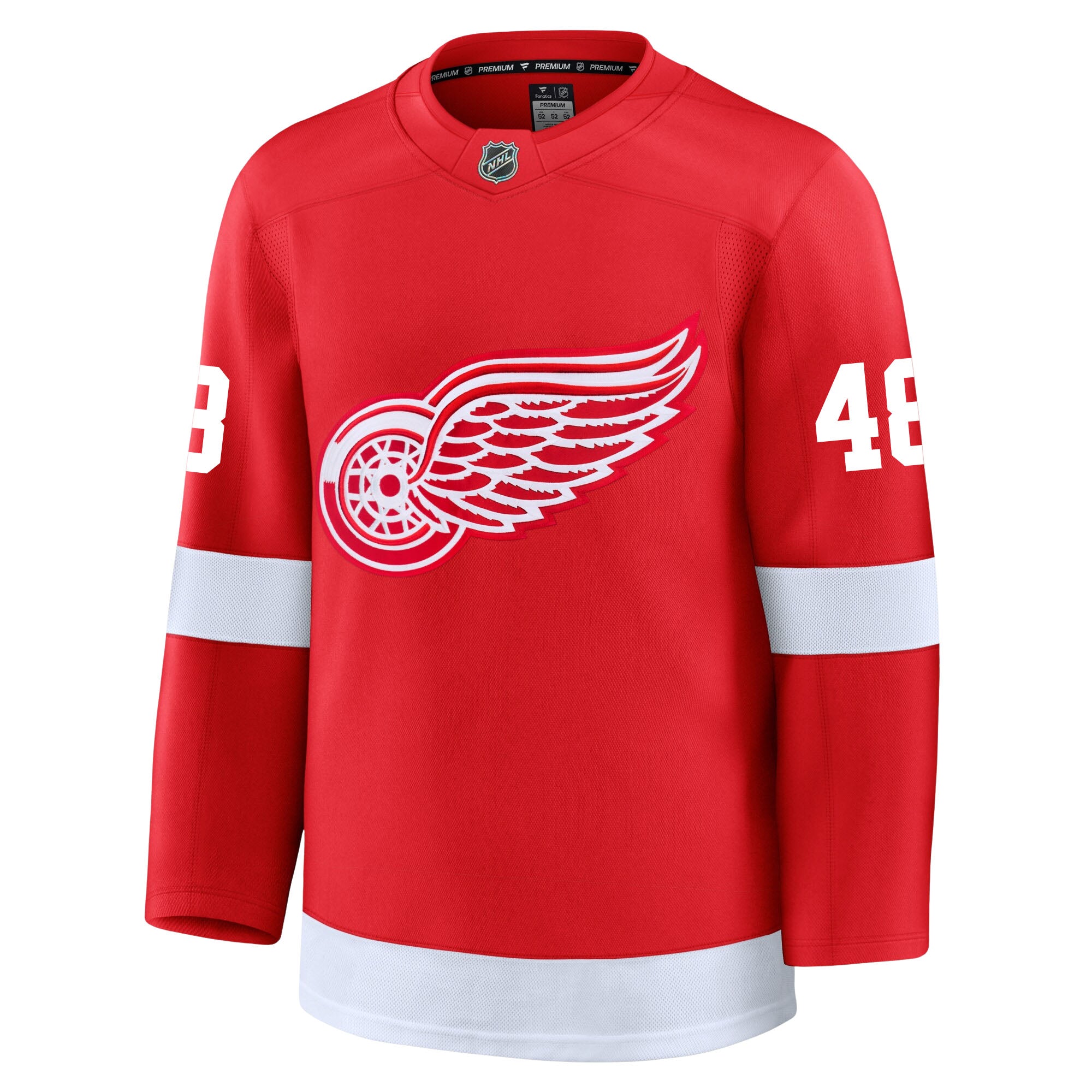 Jonatan Berggren Detroit Red Wings Fanatics Premium Home Jersey