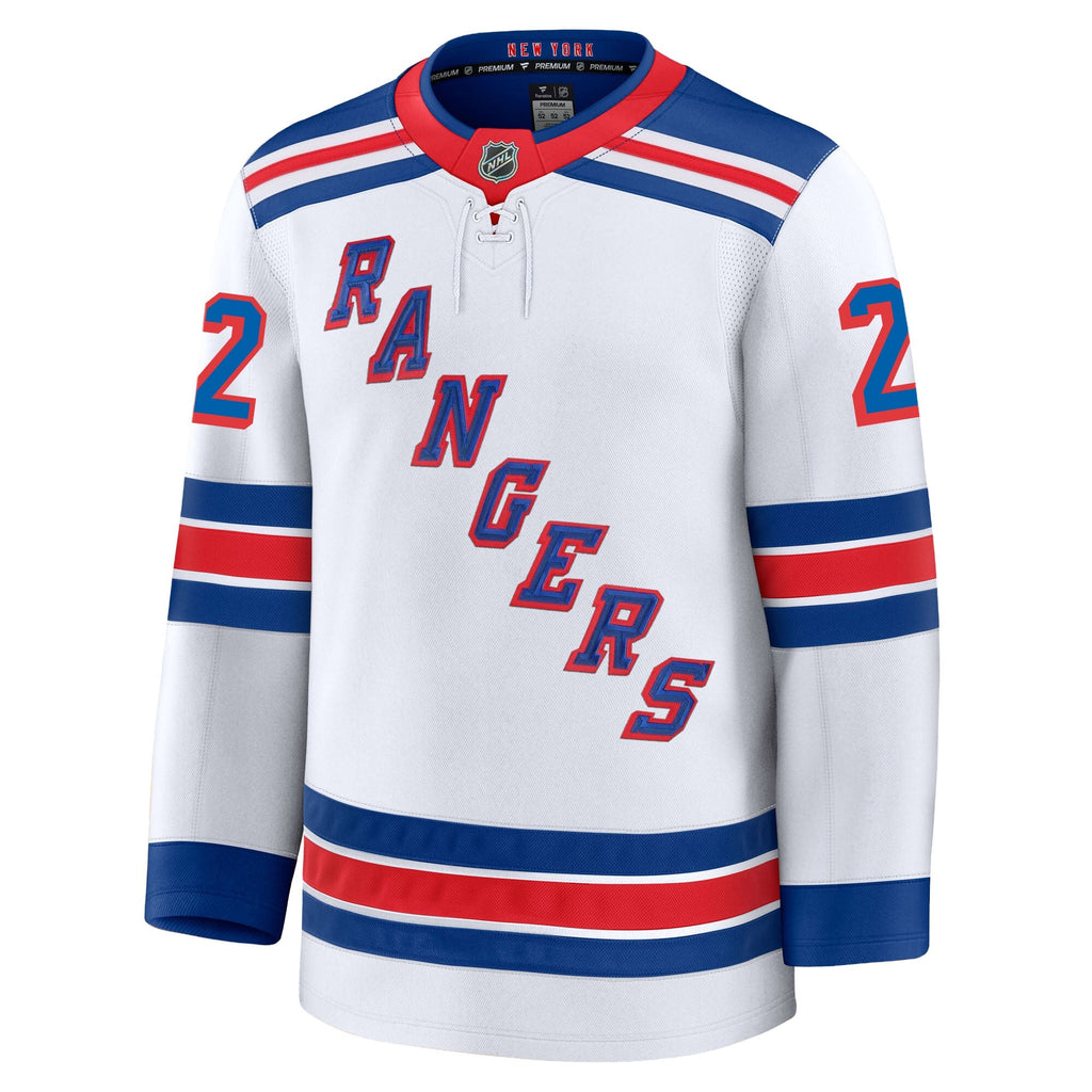 Jonny Brodzinski New York Rangers Fanatics Premium Away Jersey