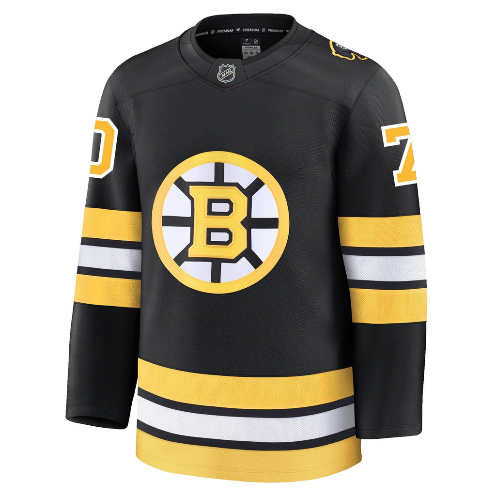 Joonas Korpisalo Boston Bruins Fanatics Home Premium Jersey