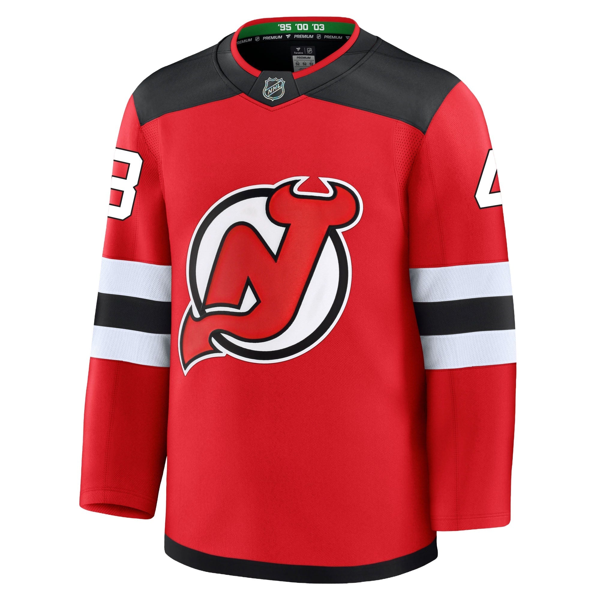 Luke Hughes New Jersey Devils Fanatics Premium Home Jersey