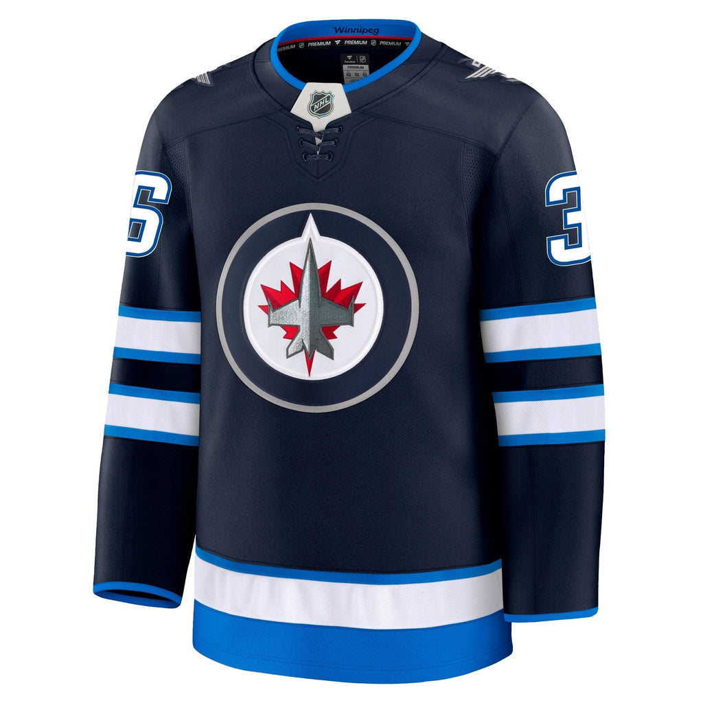 Morgan Barron Winnipeg Jets Fanatics Premium Home Jersey
