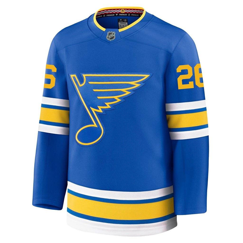 Nathan Walker St Louis Blues Fanatics Home Premium Jersey