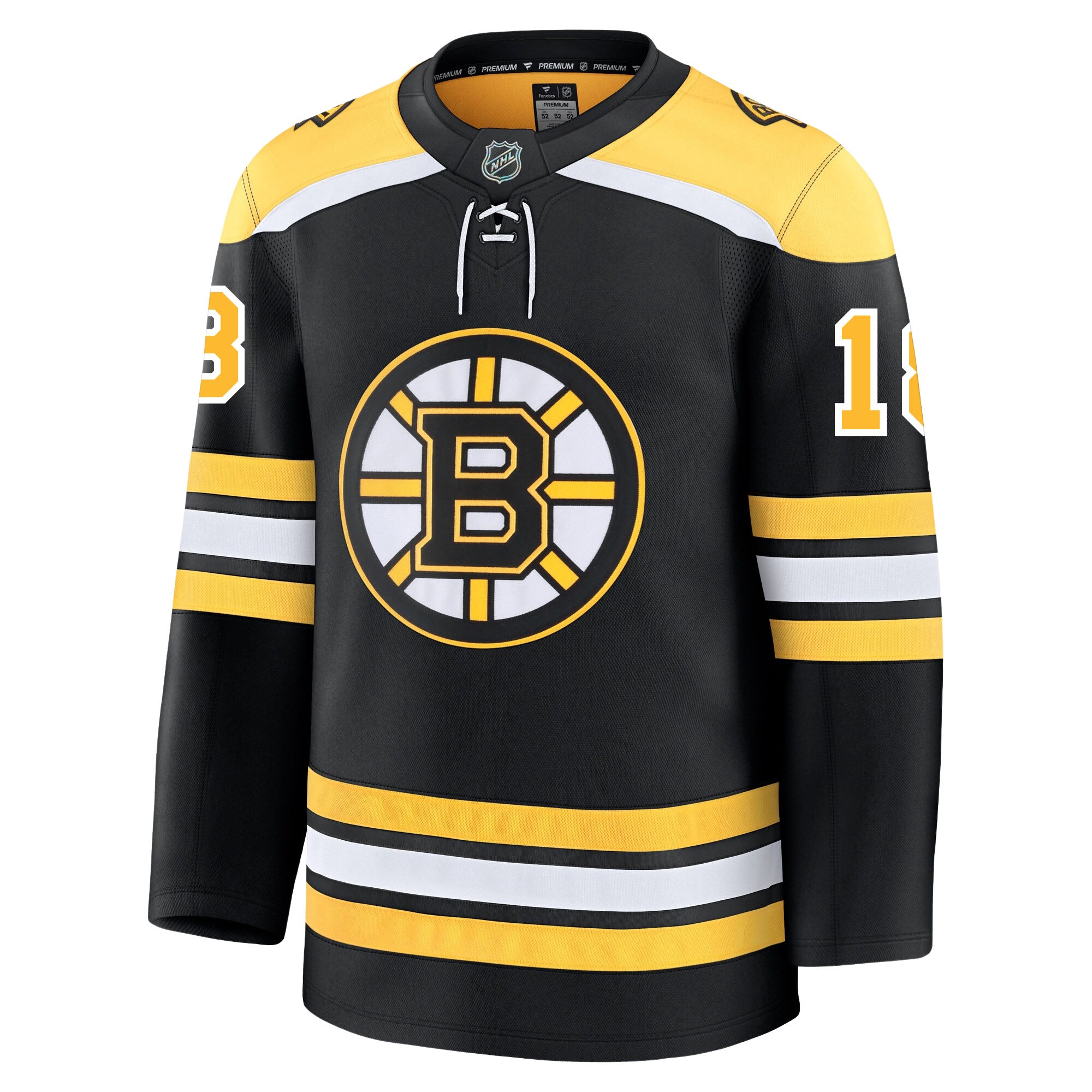 Pavel Zacha Boston Bruins Fanatics Premium Home Jersey