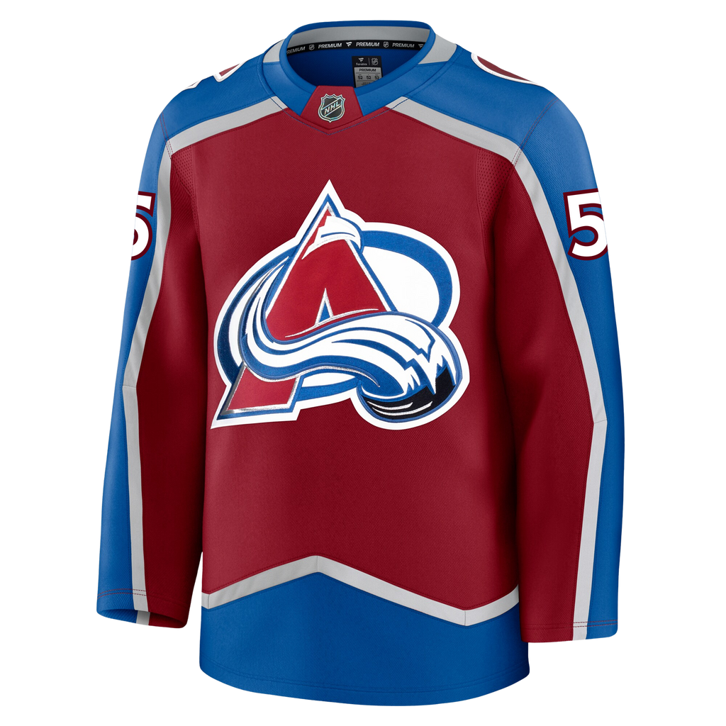 Ryan Lindgren Colorado Avalanche Fanatics Premium Home Jersey