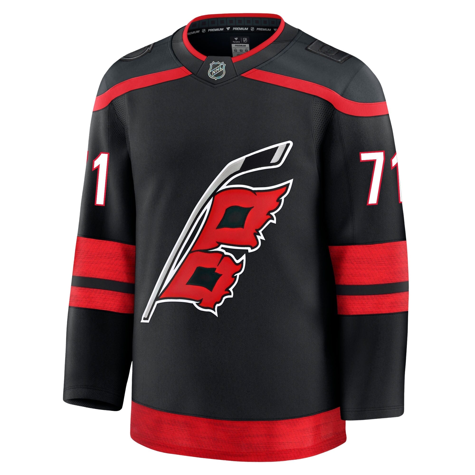 Taylor Hall Carolina Hurricanes Fanatics Premium Home Jersey