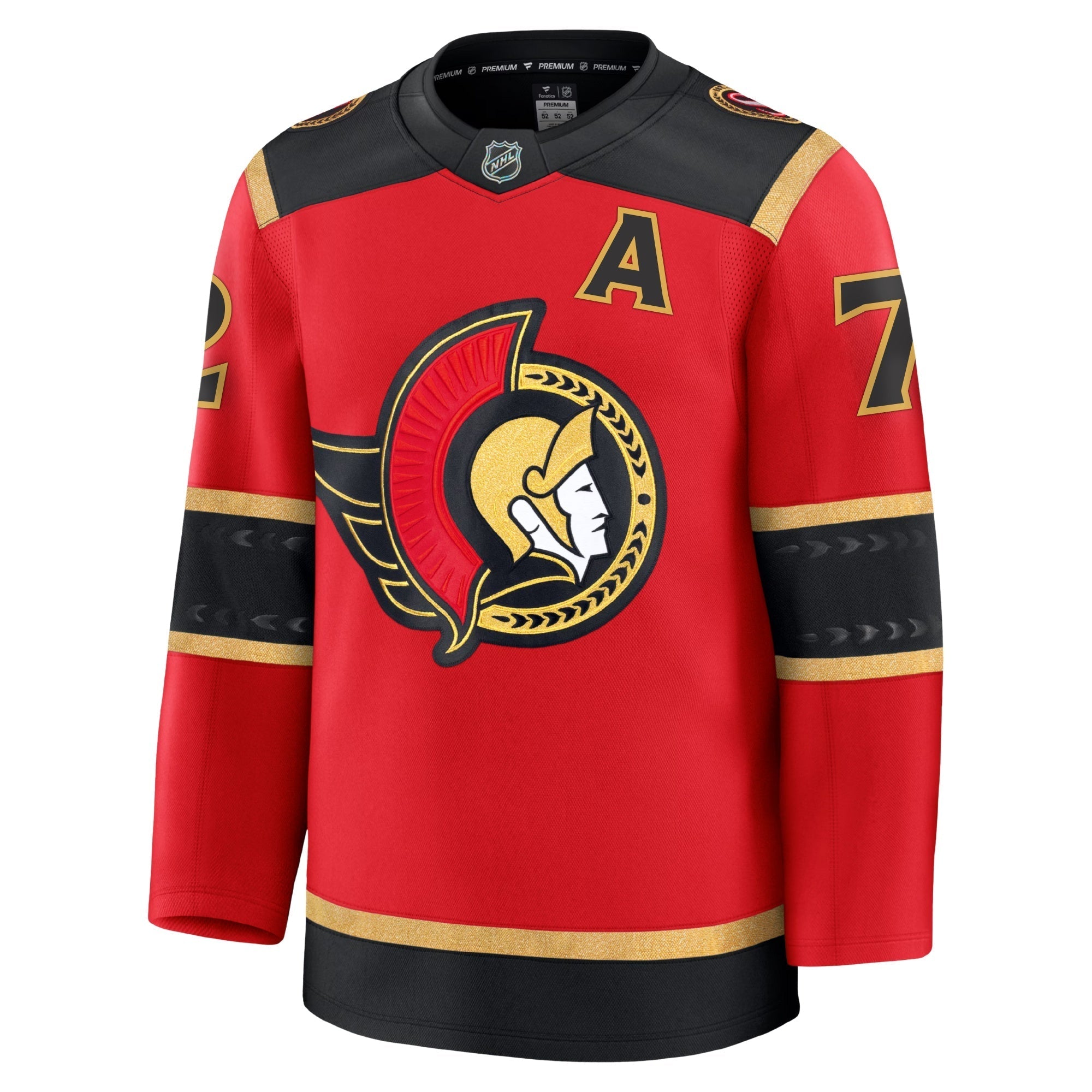 Thomas Chabot Ottawa Senators Fanatics Alternate Premium Jersey